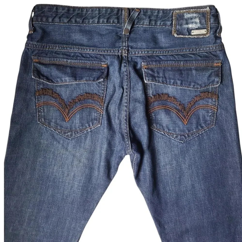 Levi's SilverTab Slim Straight Jeans 31x30 Y2K Medium Wash Denim